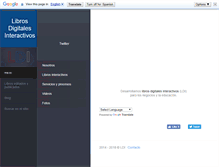 Tablet Screenshot of librosinteractivos.biz